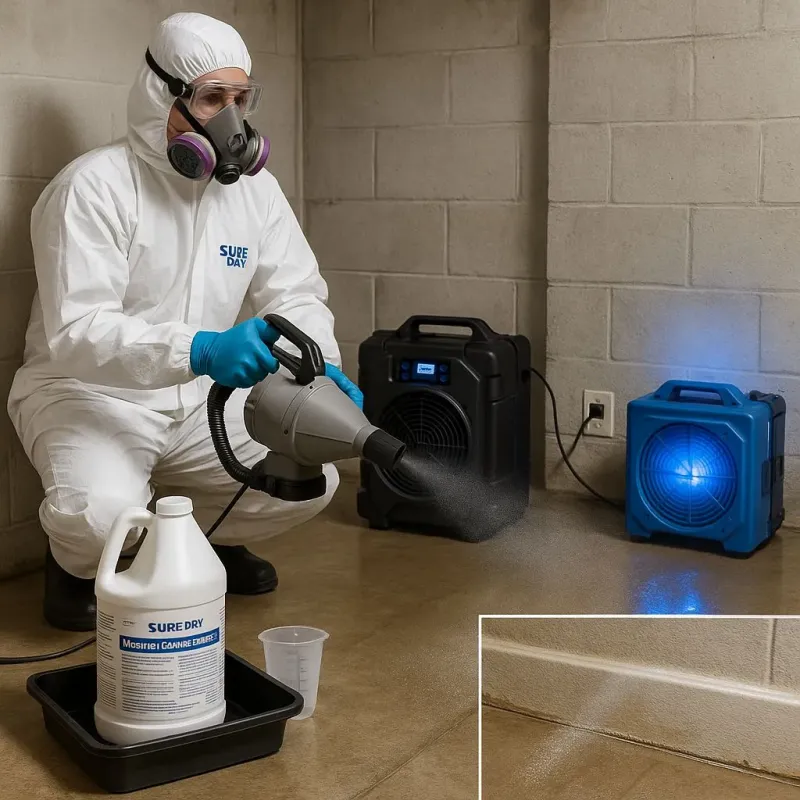 Sanitization and Odor Removal process in Berkeley Springs, WV