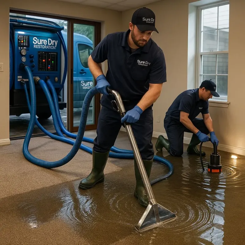 Water Extraction and Removal process in Berkeley Springs, WV